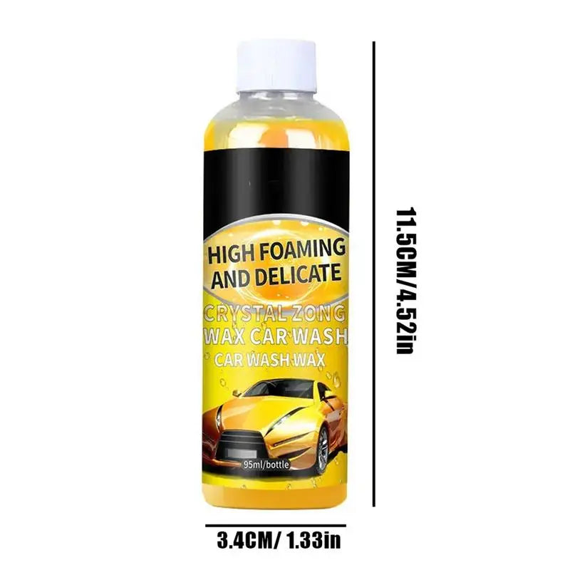 Car Shampoo Powerful Cleaner High Concentration Safe Foam Cleaning Exterior Body Polishing Accessories Ceramic Soap Cleanser